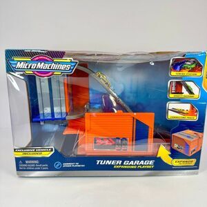 Micro Machines Tuner Garage Expanding Playset | Hasbro Wicked Cool Toys